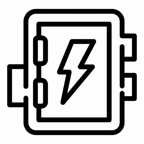 junction box icon|electrical box icons.